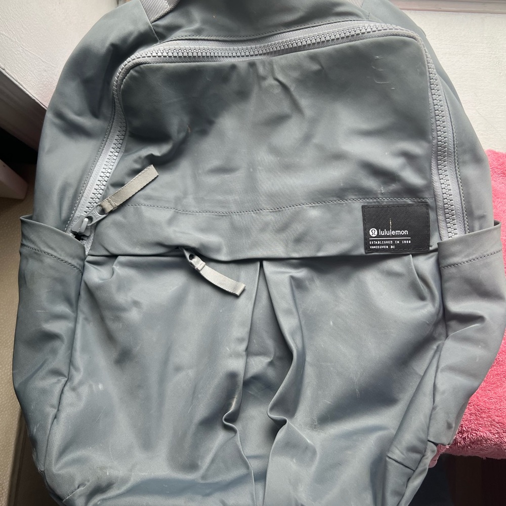 Grey lululemon Everyday Backpack